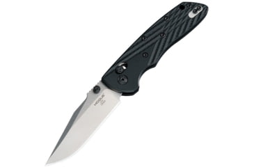 Image of Hogue Deka Folding Knife, 3.25 in CPM 20CV Stainless Steel Wharncliffe Blade, Stone Tumbled, Black G10 Handle, 24279