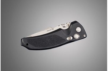 Image of Hogue EX-03 3.5in Folder Tanto Blade Tumble Finish Polymer Frame - Matte Black 34360