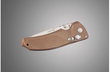 Image of Hogue EX-03 3.5in Folder Tanto Blade Tumble Finish Polymer Frame - Matte Brown 34363