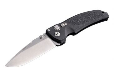 Image of Hogue EX-03 3.5in Folder Drop Point Blade Tumble Finish Polymer Frame - Matte Black 34370