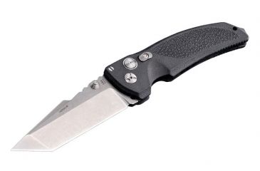 Image of Hogue EX-03 3.5in Folder Tanto Blade Tumble Finish Polymer Frame - Matte Black 34360