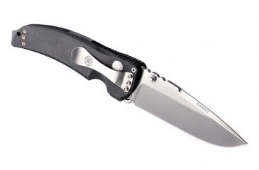 Image of Hogue EX-03 4in Folder Drop Point Blade Tumble Finish Polymer Frame - Matte Black 34350
