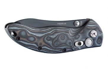 Image of Hogue EX-04 4in Folder Upswept Blade Black Finish G-10 Frame - G-Mascus Black/Gray 34459