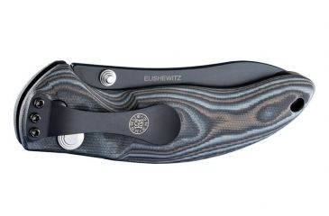 Image of Hogue EX-04 4in Folder Upswept Blade Black Finish G-10 Frame - G-Mascus Black/Gray 34459