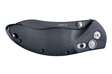 Image of Hogue EX-04 4in Folder Upswept Blade Black Finish G-10 Frame - Solid Black 34450