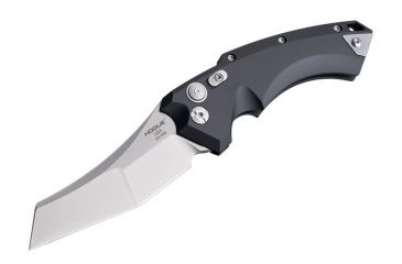 Image of Hogue Ex-a05 4inch Folder Cpm154 Wharncliffe Blade Tumbled Finish - Black Aluminum Frame - 34500