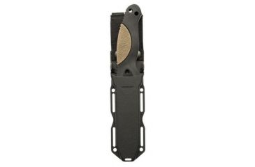 Image of Hogue EX-F02 4.5in Fixed Clip Point Blade Tumbled Finish Auto Retention Sheath Black,Rubber OverMolded Frame Dark Earth 35273