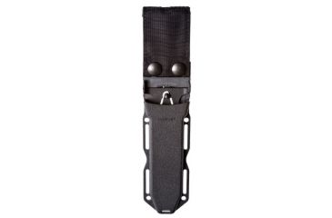 Image of Hogue EX-F02 4.5in Fixed Clip Point Blade Tumbled Finish Auto Retention Sheath Black,Rubber OverMolded Frame Dark Earth 35273