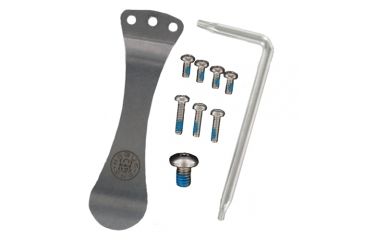 Image of Hogue EX01 Folder 3.5 or 4 Stainless Steel Torx Screw Clip Kit 109680