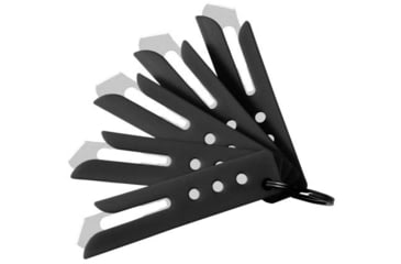 Image of Hogue Expel Blade Guard, Black Nylon, High Carbon Steel Blade, 5 Guards &amp; 1 Key Ring, 167673