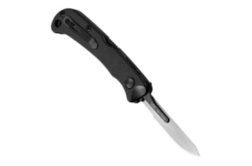 Image of Hogue Expel Folding Knife, 2.5 in, High Carbon Steel, Scalpel Blade, Black Handle, 35836