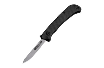 Image of Hogue Expel Folding Knife, 2.5 in, High Carbon Steel, Scalpel Blade, Black Handle, 35836