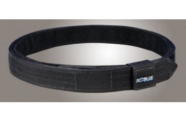 Image of HOGUE Gear 1.5in. Wide 28in. Waist Black Competition Velcro Inner and Outer Belt Set, Black 50528