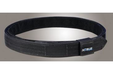 Image of HOGUE Gear 1.5in. Wide 30in. Waist Black Competition Velcro Inner and Outer Belt Set, Black 50530