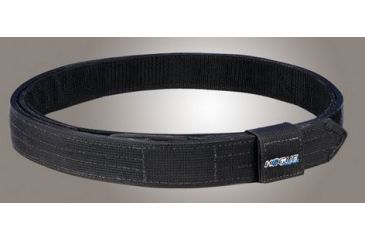 Image of HOGUE Gear 1.5in. Wide 32in. Waist Black Competition Velcro Inner and Outer Belt Set, Black 50532