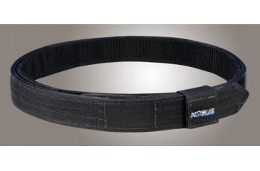 Image of HOGUE Gear 1.5in. Wide 48in. Waist Black Competition Velcro Inner and Outer Belt Set, Black 50548