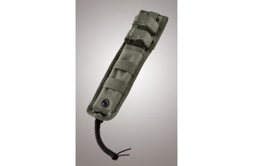 Image of HOGUE Gear Fixed Blade Slim Sheath, Green 10.5in. OAL 35061