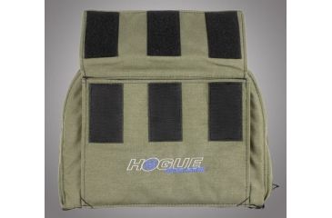 Image of HOGUE Gear Medium Pistol Bag w/ Front Pocket and Handles, OD Green 9in. Tall 12in. Long 59251