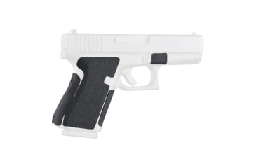 Image of Hogue Glock 19, 23, 32, Wrapter Rubber Adhesive Grip, Block Texture, Small Frame Compact Generation 1-2, Black, 17228