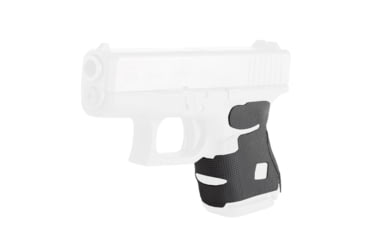 Image of Hogue Glock 26, 27, 33, Wrapter Rubber Adhesive Grip, Block Texture, Small Frame Sub-Compact Generation 4 Small Backstrap, Black, 18648