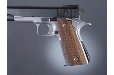 Image of Hogue Govt. Model Kingwood S&amp;A Mag.-Well Checkered 45671