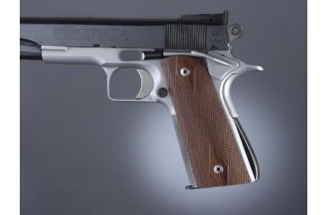 Image of Hogue Govt. Model Pau Ferro S&amp;A Mag.-Well Checkered 45371