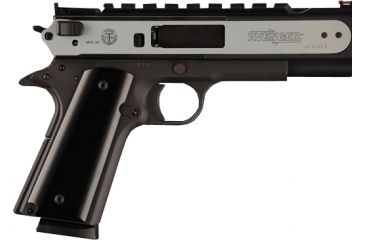 Image of Hogue Govt 3/16 Thin Aluminum, Brushed, Gloss Black, Anodized 01466