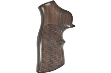 Image of Hogue GP100/Super Redhawk Pau Ferro Top Finger Groove Checkered Grip 80351