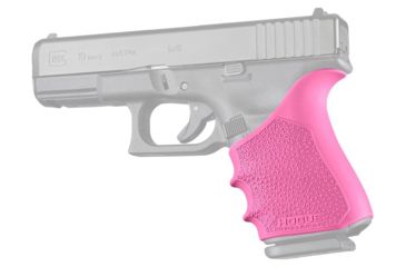 Image of Hogue HandAll Beavertail Grip Sleeve, Glock 19 Gen1/2/5, Pink, 17057