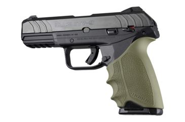 Image of Hogue HandAll Beavertail Grip Sleeve, Ruger Security-9, OD Green 17701