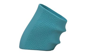 Image of Hogue Handall Beavertail Grip Sleeve, Glock 26/27, Aqua, 18604