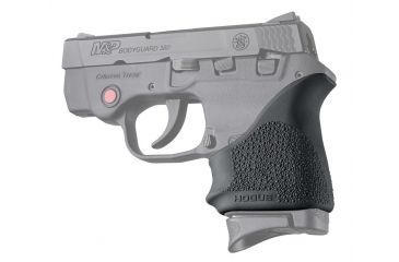 Image of Hogue HandAll BGS Smith and Wesson Bodyguard/Taurus TCP and Spectrum, Black, 18500