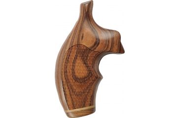 Image of Hogue Handgun Grip, Kingwood Top Finger Groove, Stripe, Cap, Checkered - 60641