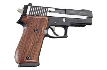 Image of Hogue Handgun Grip, Kingwood American Model Checkered - SIG Sauer P220 - 20611