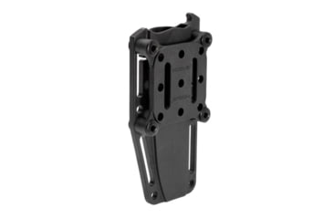 Image of Hogue Fray 4.2in Fixed Blade Knife, Stainless Steel, Tanto Blade, Rubber Handle, Black, NSN 1095-01-466-8569, 55349