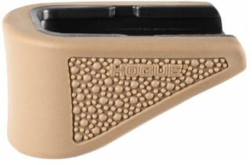 Image of Hogue Glock 42 .380 Rubber Grip, 6-Round Magazine Extension, FDE, 6, 18223