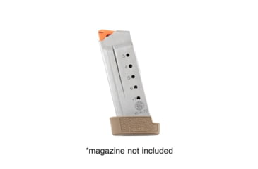 Image of Hogue OverMolded Rubber Smith &amp; Wesson M&amp;P 45 Shield, 7 Round Magazine Base Pad