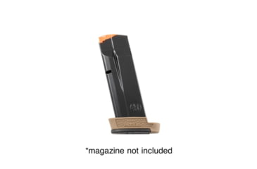 Image of Hogue OverMolded Rubber Smith &amp; Wesson M&amp;P 9 Shield Plus, 13 Round Magazine Base Pad