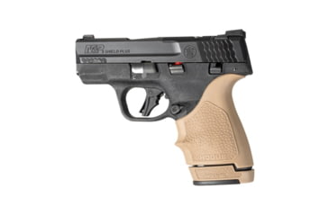 Image of Hogue OverMolded Rubber Smith &amp; Wesson M&amp;P 9 Shield Plus, 13 Round Magazine Base Pad