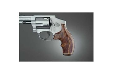 Hogue S&W J Frame Round Butt Handgun Grip, Coco Bolo Top Finger Groove ...