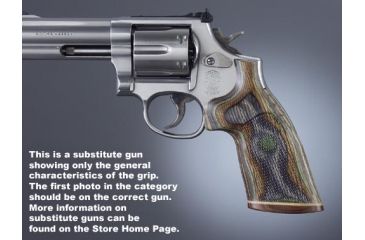 Image of Hogue Redhawk Lamo Camo No Finger Groove Stripe Cap Checkered 86431