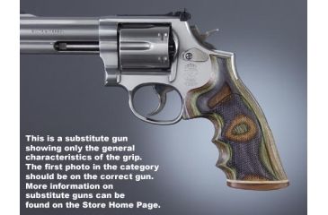 Image of Hogue Dan Wesson Sm. Frame Lamo Camo Stripe/Cap, Checkered 57421