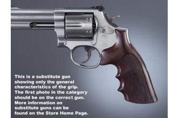 Image of Hogue Python Rosewood Checkered 46901