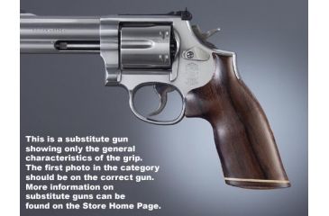 Image of Hogue Blackhawk/Vaquero Rosewood No Finger Groove Stripe Cap 83930