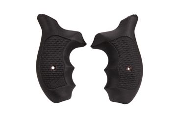 Image of Hogue Kimber K6 Bantam Grip, Piranha, G10, Black, 41139
