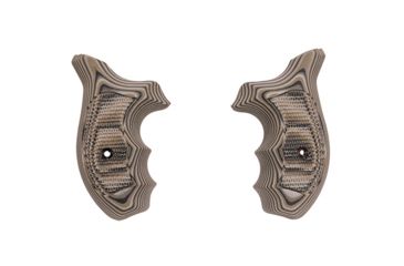 Image of Hogue Kimber K6 Bantam Grip, Piranha, G10, Green Lava, 41138