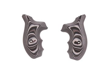 Image of Hogue Kimber K6 Bantam Grip, Smooth, G10, Black/Grey, 41167