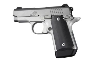 Image of Hogue Kimber Micro 9 Ambidextrous Grip, Smooth, G10, Black, 39149