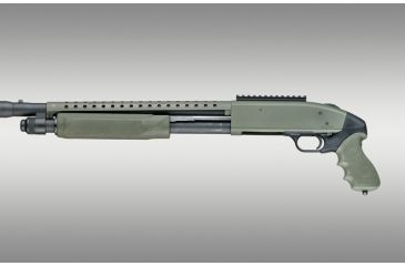 Image of Hogue Mossberg 500 12 Gauge OverMolded Tamer Shotgun Pistol Grip and Forend 05115