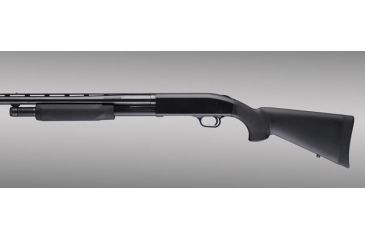 Image of Hogue Mossberg 500 20 GA. OverMold Shotgun Stock kit w/ forend, Black 05017